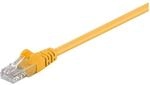 Goobay 68346 CAT 5e Patchkabel, U/UTP, Gelb - CCA Kupfergemisch, , 10.00m...