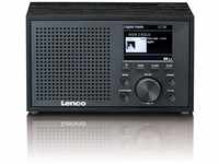 Lenco DAR-017 DAB+ Radio – kompaktes DAB+ Radio mit Bluetooth 5.0 - Senderspeicher