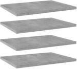 vidaXL 4X B&uuml;cherregal Brett Wandboard Wandregal Regal Regalboden Wand Board...
