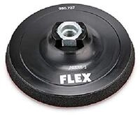 Flex Klett-Teller, ged&auml;mpft, &Oslash;125, Schwarz