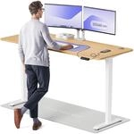 Desktronic HomePro H&ouml;henverstellbarer Schreibtisch 200 &times; 80 cm &ndash; Elektrischer