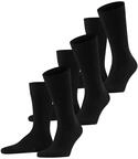 FALKE Herren Socken Family Multipack M So nachhaltige Baumwolle einfarbig 3 Paar,