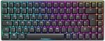 Sharkoon Skiller SGK50 S3 Schwarz, RGB Gaming Keyboard, Gateron Yellow, 75% Layout
