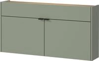 Germania Schuhschrank 1398-629 GW-Ameca, in Taupegr&uuml;n/Eiche, geringe Tiefe, optimal