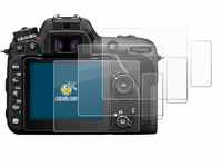 BROTECT Panzerglasfolie für Nikon D7500 (3 Stück) Schutzglas Schutzfolie...