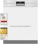 Exquisit Einbau-Geschirrsp&uuml;ler EGSP9614-EB-030B inox | Teilintegrierter