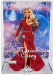 Barbie Mariah Carey - Sammelpuppe mit gl&auml;nzender roter Robe, R&uuml;schen, Schlitz,