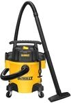 DEWALT 20L Poly Nass-/Trockensauger, Mobiler Nass Trockensaug mit Universalrad, 3 IN