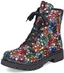 Rieker Damen Schn&uuml;rstiefeletten Y2440, Frauen