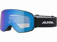 ALPINA SLOPE Q-LITE - Verspiegelte, Kontrastverstärkende OTG Skibrille Mit 100%