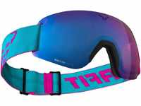 DYNAFIT Speed Goggle Blau-Pink - Minimalistische leichte Skibrille mit maximalem