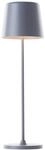 Brilliant Lampe Kaami LED Au&szlig;entischleuchte 37cm grau matt Metall grau 2 W LED