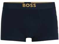 BOSS Herren Unterwsche Unterhosen Trunk Cotton Stretch, Farbe:Blau, Wschegre:XL,