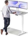 Desktronic HomePro H&ouml;henverstellbarer Schreibtisch 140 &times; 70 cm &ndash; Elektrischer