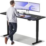 Desktronic HomePro H&ouml;henverstellbarer Schreibtisch 200 &times; 80 cm &ndash; Elektrischer