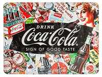Nostalgic-Art Retro Blechschild, 15 x 20 cm, Coca-Cola – Collage – Geschenk-Idee