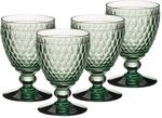 Villeroy & Boch Boston Coloured Wassergl&auml;ser Green 4er Set, 400 ml, Farbige