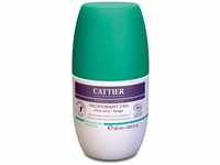 Cattier Deodorant Aloe Vera Salbei Roll-on, ohne Aluminiumsalze, Naturkosmetik, 50 ml