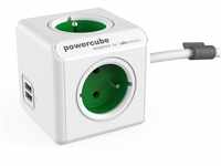Allocacoc 2402GN/FREUPC Power Extension 1.5 m 4 AC Outlet(s) Indoor Green White