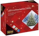 Idena 30441 - LED Lichterkette mit 300 LEDs in Warmwei&szlig;, mit 8 Stunden Timer