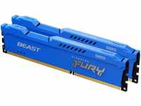 Kingston FURY Beast Blau 8GB (2x4GB) 1600MHz DDR3 CL10 Desktop Speicher Kit mit...