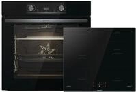 Gorenje Black Induction Set 2, Kombination aus autarkem Kochfeld GI6401BSC und