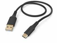 Hama Ladekabel „Flexible USB A auf USB C, Silikon, 1,5m (Schnellladung, Handy