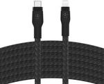 Belkin BoostCharge Pro Flex geflochtenes USB-C/Lightning-Kabel, 3 m,