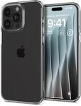 Spigen Liquid Crystal H&uuml;lle Kompatibel mit iPhone 15 Pro -Crystal Clear