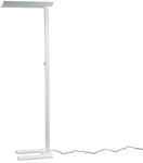 Arcchio LED B&uuml;ro Stehlampe dimmbar wei&szlig;, Deckenfluter Uplight und Downlight