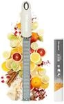 Microplane Zester K&uuml;chenreibe in Kaschmir-Beige f&uuml;r Zitrusfr&uuml;chte, Parmesan,