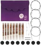 KnitPro Symfonie Deluxe Austauschbare Nadelspitzen Set 5" (13cm) | 8 Gr&ouml;&szlig;en (3,5 mm
