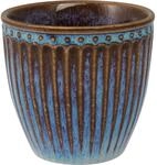 GreenGate Mini Latte Cup Becher Alice Oyster Blue Blau Everyday Geschirr 7x7 cm