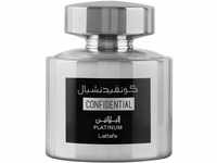 Lattafa Parfum Confidential Platinum Eau de Parfum 100ml