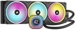 CORSAIR iCUE LINK H170i LCD-Fl&uuml;ssig-CPU-K&uuml;hler - 420mm AIO - QX140 RGB-L&uuml;fter -