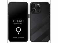 FILONO Hybrid Hülle für iPhone 15 Pro Max, schlanke Form, Magnet-fixierbar...