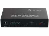 FeinTech VAX00102 HDMI Audio Extractor 4K 60Hz, HDMI Audio Splitter auf Optisch