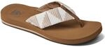 Reef Damen Spring Woven Flipflop, Sand, 38.5 EU