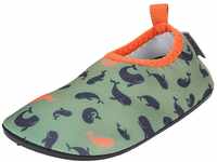 Sterntaler Baby - Jungen Aqua-Schuhe mit rutschfester Sohle, Farbe: Grün, Größe:
