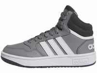 adidas Hoops Mid Shoes Schuhe – Mitte, Grey Three/FTWR White/Grey six, 33 EU
