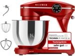 KLAMER K&uuml;chenmaschine 1800W, Knetmaschine Brotteig mit...