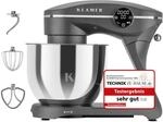 KLAMER K&uuml;chenmaschine 1800W, Knetmaschine Brotteig mit...