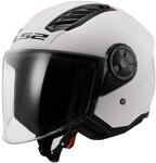 LS2, Jet-Motorradhelm Airflow II Gloss White, M