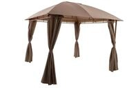 Primaster Ersatzdach f&uuml;r Pavillon Bambus 300 x 300 cm braun Ersatzdach