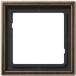 Jung Rahmen 1fach Serie LS Messing antik, 1 St&uuml;ck, ME 2981 AT