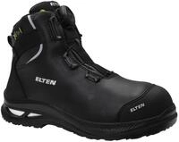 ELTEN Sicherheitsschuhe Terence XXG PRO BOA M Black Mid ESD S3S HI, Damen und Herren,