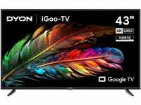 DYON iGoo-TV 43U 108cm (43 Zoll) Google TV (4K UHD, HD Triple Tuner, Prime...