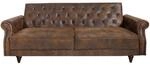riess-ambiente 3-Sitzer Sofa MAISON BELLE AFFAIRE - 220x90cm - antik braun 
