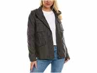 Superdry Womens M65 Jacket Jacke, Vintage Black, S