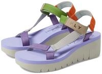 Fly London Damen Yefa726flySandale, Mehrfarbige Viola, 37 EU
